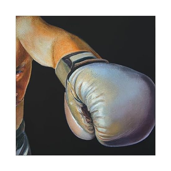 Boxers In The Brawl - Canvas 36″ x 36″ / Premium Galler