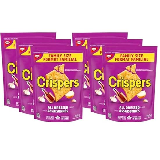 Christie Crispers All Dressed Flavour Family Size Salty