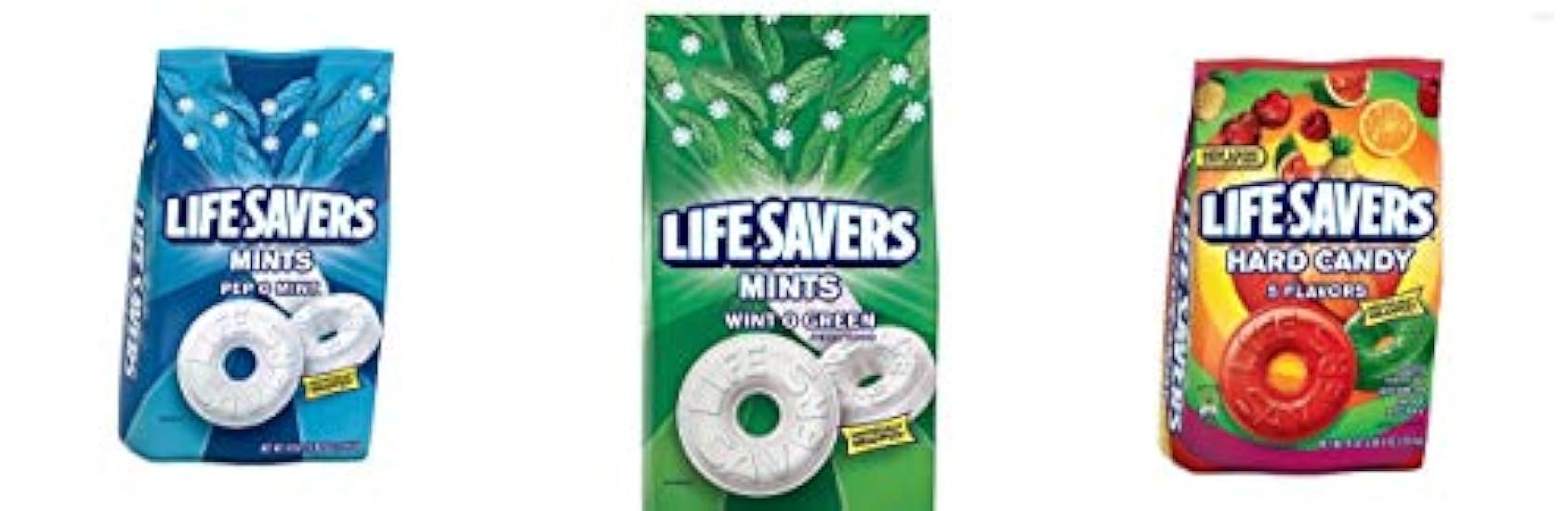 LifeSavers Variety: Mints Wint-O-Verde 50 oz: Hard Cand