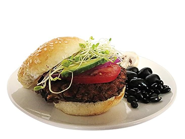 Vegan Burger 4-Pack - Veggie Six, B.B. & Ohh!, Vege Caliente, & Viva Italiano (Makes 36 Burgers) 701486476