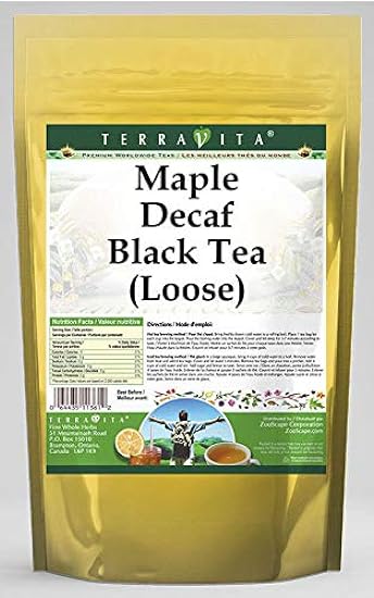 Maple Decaf Negro Tea (Loose) (8 oz, ZIN: 531489) - 2 P