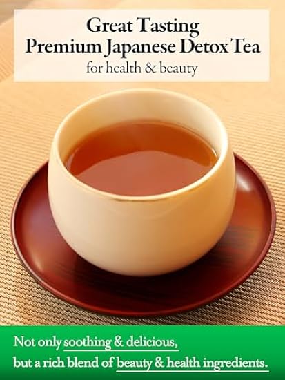 Sunrise Tea - Japanese Diet & Detox Verde Tea for Gut Health [10 billion Lactobacillus & Bifidobacteria / 1 cup] Houjicha, Kombucha, Guar Gum, Dietary Fiber [Non-Laxative & Caffeine-free] 1 box, 1 month´s supply 355585720