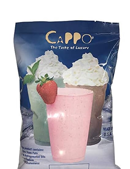 Cappo Drinks - VANILLA LATTE SMOOTHIE POWDER MIX 4.5 LB