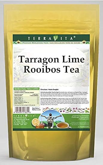 Tarragon Lime Rooibos Tea (50 tea bolsas, ZIN: 541326) 