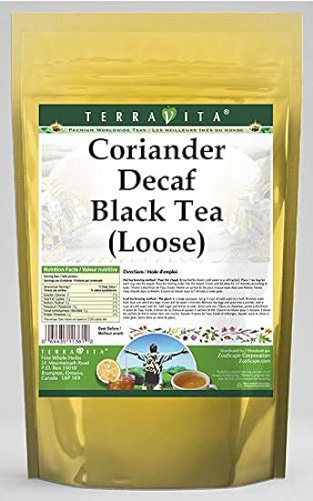 Coriander Decaf Negro Tea (Loose) (8 oz, ZIN: 533469) -