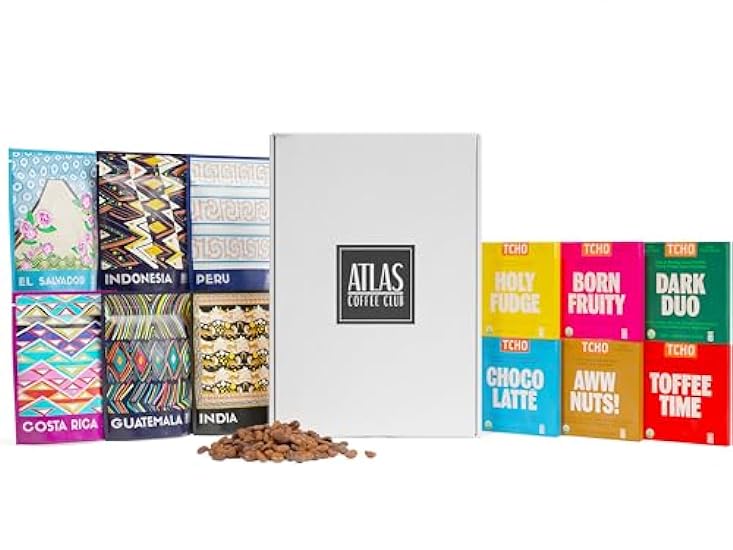 Atlas Café Club x TCHO, Chocolate and Café Sampler, Gif