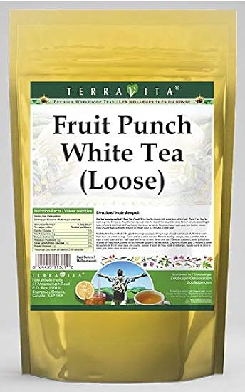 Fruit Punch Blanco Tea (Loose) (4 oz, ZIN: 542707) 2766