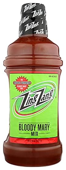 Zing Zang Bloody Mary Mix, Non-Alcoholic, 59.2 Fluid Ounce (Pack of 6) 765020843