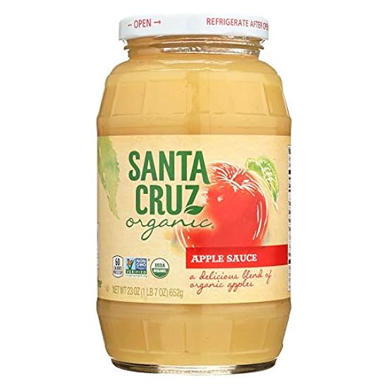 Santa Cruz Organic Apple Sauce, 23 Ounce -- 12 per case.12 367691333