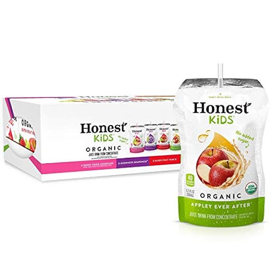 Honest Kids Variety Pack Organic Fruit Juice Drink, 675
