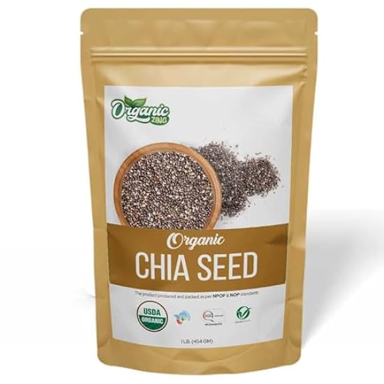 COCOAS Chia Seeds - Plant-Based Omegas 3 and Protein, P
