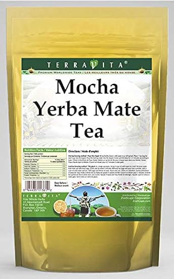 Mocha Yerba Mate Tea (50 tea bolsas, ZIN: 554867) - 2 P