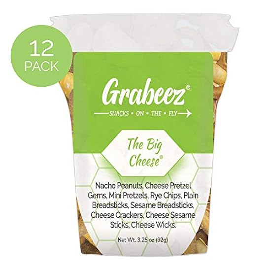 The Big Cheese Grabeez, 3.25oz, 12-count 394453098