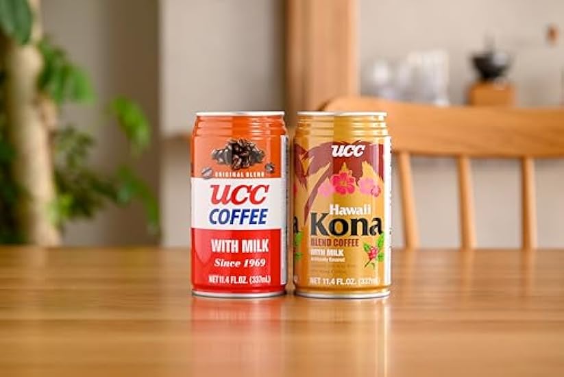 UCC Original Blend Café With Milk, UCC Hawaii Kona Blen