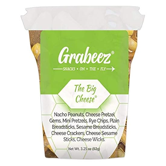 The Big Cheese Grabeez, 3.25oz, 12-count 394453098