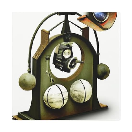 Victorian Steampunk Splendor - Canvas 36″ x 36″ / Premi