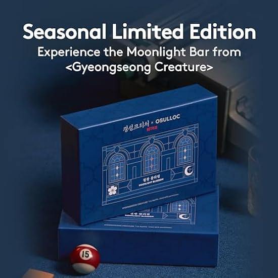 OSULLOC Moonlight Blossom X Netflix Original Series ´Gyeongseong Creature´ Seasonal Limited Edition, Curated Tea Sampler, Gift sets, (12 count, 2 flavors x 6 ea) 609444948