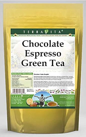Chocolate Espresso Verde Tea (50 tea bolsas, ZIN: 54223