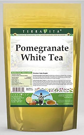 Pomegranate Blanco Tea (25 tea bolsas, ZIN: 531290) - 2