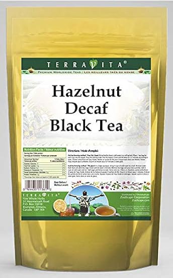 Hazelnut Decaf Negro Tea (25 tea bolsas, ZIN: 530370) -