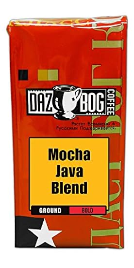 Dazbog Café | Mocha Java Blend | Ground Café | Pack of 