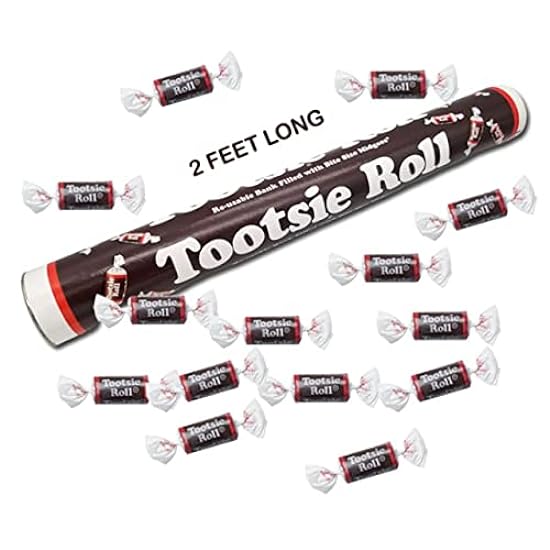 Tootsie Roll Mega Candy Super Tube 24 Inches Tall 29845
