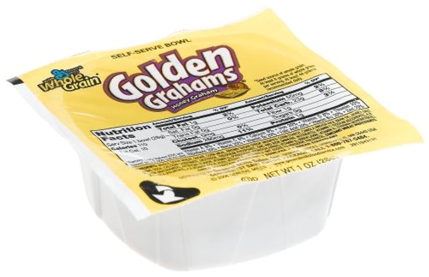 Golden Grahams Cereal Single Serve Bowl, 1 Oz (Pack of 96) 703812011