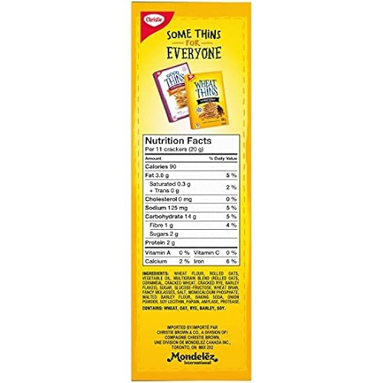 Wheat Thins Multigrain Crackers, 200g/7.05oz (Pack of 12) Shipped from Canada 108171436