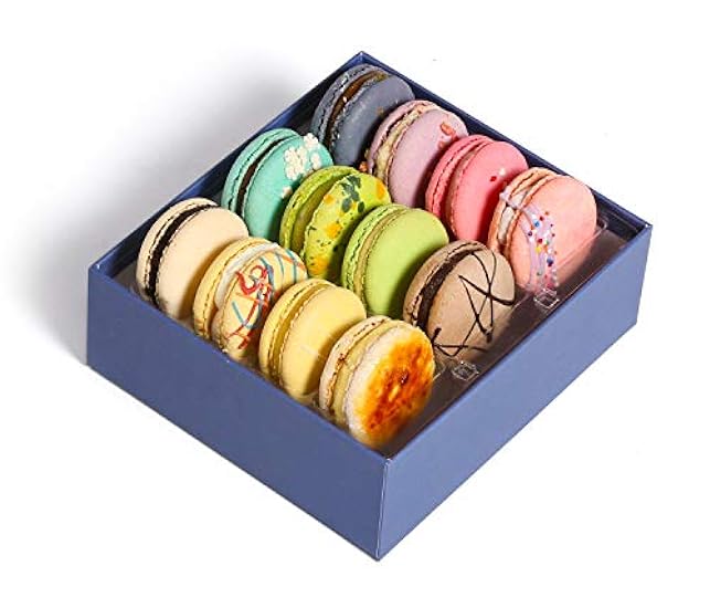French Macaroons Premium Galletas Chocolate Gift Box Ba