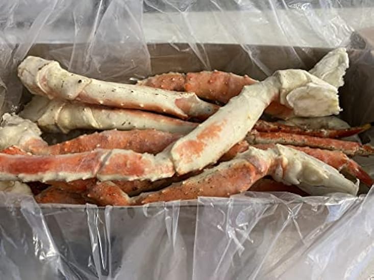 Today Gourmet Foods of NC- Alaskan Rojo King Crab Legs Colossal 6/9 Count 10Lbs 70888989