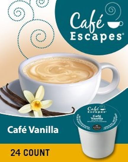 Cafe Escapes Cafe Vanilla K-Cups 765540931