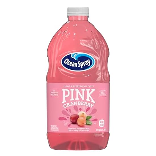 Ocean Spray® Pink Cranberry Juice Cocktail, 64 Fl Oz Bo