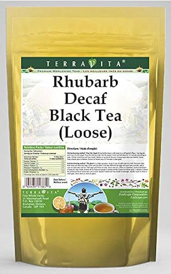 Rhubarb Decaf Negro Tea (Loose) (8 oz, ZIN: 539483) - 3