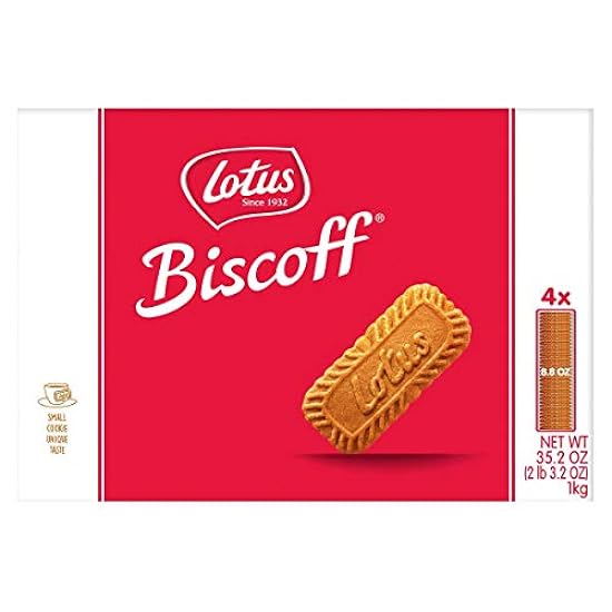 Lotus Biscoff Four Family Packs in One Box, 35.2 (pack 