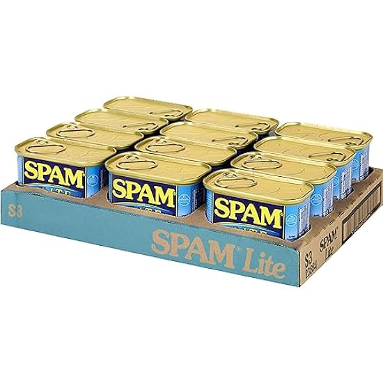 Spam Lite, 12 Ounce Can (Pack of 12) 692257911