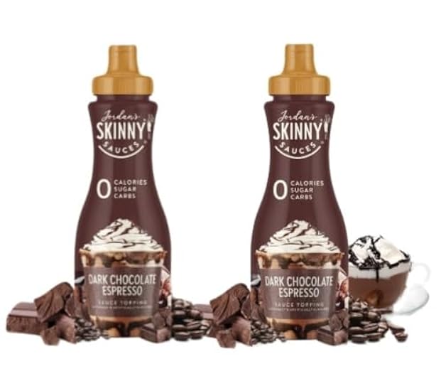 Jordan´s Skinny Sauces Chocolate negro Espresso (p
