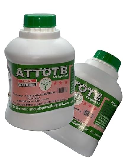 Attote Original (Pack of 2) 100% Organic Natural Herbal