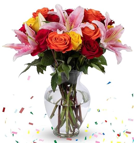 Benchmark Bouquets Big Blooms, Next Day Prime Delivery, Flores frescas cortadas, Gift for Anniversary, Birthday, Congratulations, Get Well, Home Decor, Sympathy, Easter, Mother´s Day 22506872