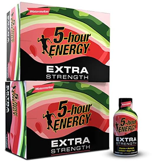 5-hour ENERGY Shot, Extra Strength Watermelon 1.93 oz, 24 count 42920045