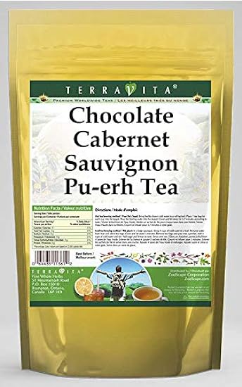 Chocolate Cabernet Sauvignon Pu-erh Tea (50 tea bolsas,