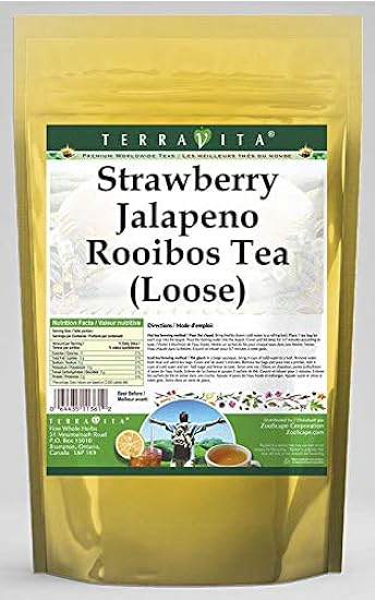 Strawberry Jalapeno Rooibos Tea (Loose) (8 oz, ZIN: 545