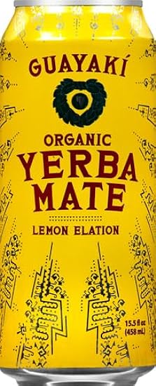 Guayaki Yerba Mate - Lemon Elation - 16oz.(Pack of 16) 