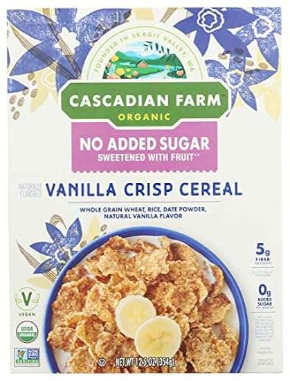 Cascadian Farm Organic Vanilla Crisp Cereal, Naturally 