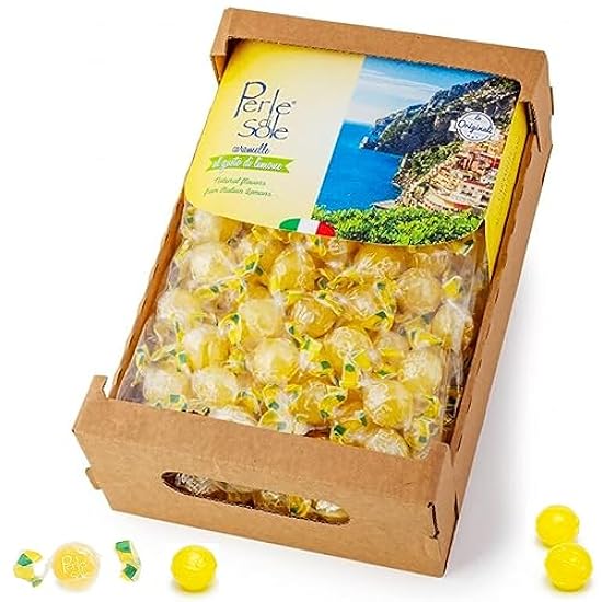 Perle di Sole Italian Lemon Candy - Lemon Drops in Posi