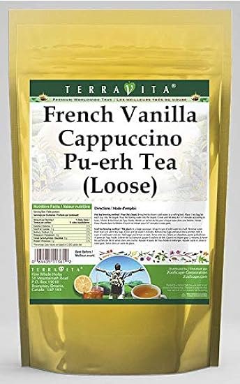 French Vanilla Cappuccino Pu-erh Tea (Loose) (8 oz, ZIN