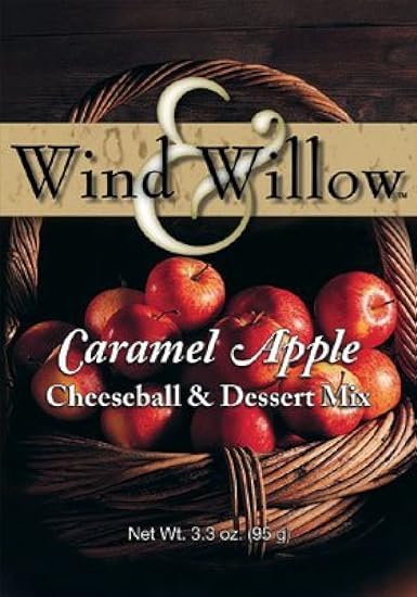 Wind & Willow Caramel Apple Cheeseball, 3.3-ounce Boxes