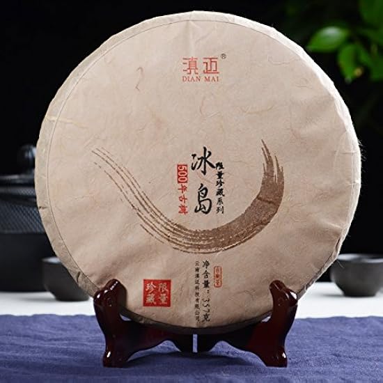 2021yr 冰岛普洱茶357g(12.6oz) Bin Dao Raw Puerh Tea Cake, Natural and Aged Sheng Pu Erh Tea, Yunnan Raw Puer Tea Cake (1) 925690095