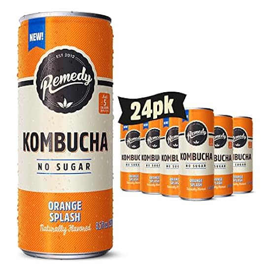 Remedy Kombucha Tea Organic Drink - Sin azúcar, Keto, V