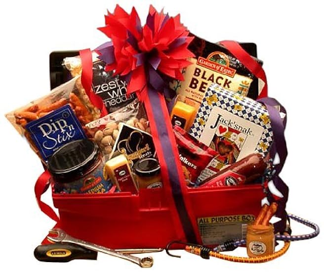 Gourmet Mens Gift -Mr. Fix It´s Gourmet Snack Ches