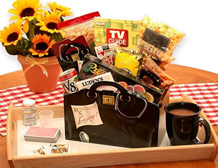 Dr.´s Orders Get Well Activity and Snack Gift Box 